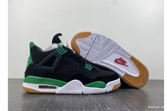 SB Green   Retro 4 DR5415-030 Black DR5415-030 Jordan  0925